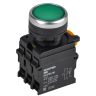 Кнопка с подсветкой IEK MASTER MI-BT60-11D-3-12-K06 d=22мм 1NO+1NC зелёная MI-BT60-11D-33-12-K06