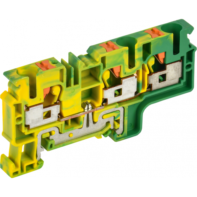 Колодка клеммная IEK CP-MC-PEN земля 3 вывода 10мм2 YCT22-03-3-K52-010