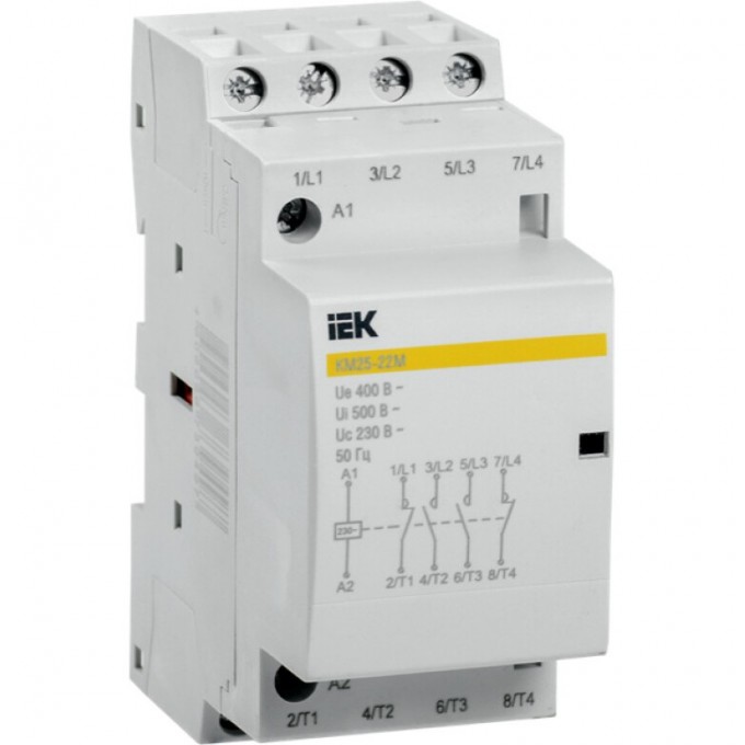 Контактор модульный IEK КМ25-22М AC - MKK11-25-22