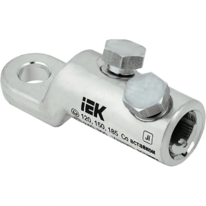 Наконечник болтовой луженый IEK НБЛ 120-300-16/2 35кВ - UNB11-120-300-02-35 Наконечник болтовой луженый IEK НБЛ 120-300-16/2 35кВ - UNB11-120-300-02-35