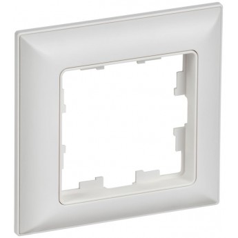 Рамка 1-местная IEK BRITE BR-M12-12-K91 РУ-1-БрАБ арктич. бел./бел. Рамка 1-местная IEK BRITE BR-M12-12-K91 РУ-1-БрАБ арктич. бел./бел.