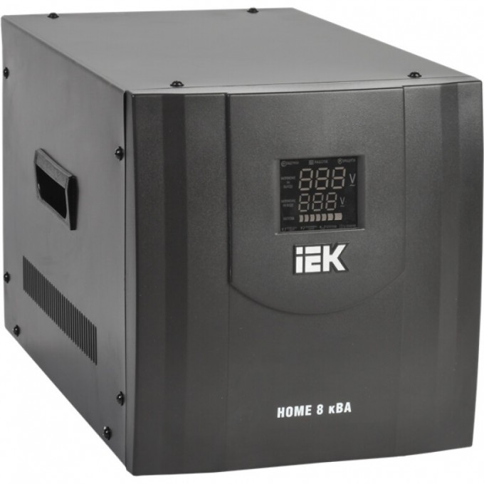 Стабилизатор напряжения IEK HOME СНР 1/220 8кВА переносной ИЭК IVS20-1-08000